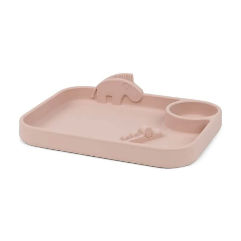Done by Deer Peekaboo Compartment Plate