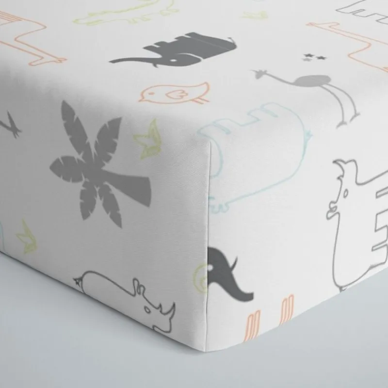 Kushies Percale Dream - Crib Sheets
