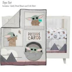 Lambs & Ivy 3-Piece Baby Crib Bedding Set