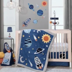 Lambs & Ivy 4-piece Crib Bedding Set