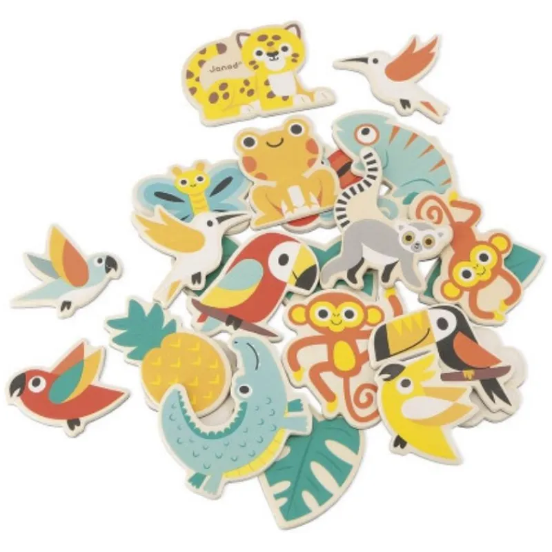 Janod 24-Piece Tropical Magnet Set