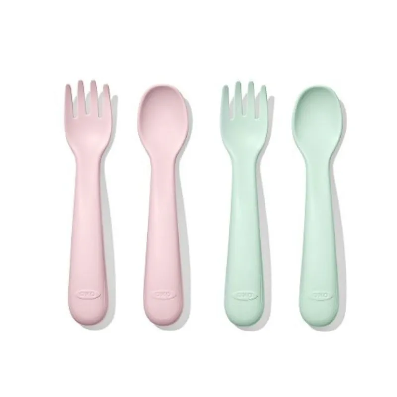 Oxo Tot Plastic Fork & Spoon Set