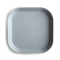 Mushie Plate Set Square - 2 Pack
