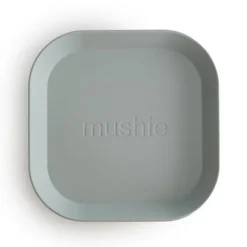 Mushie Plate Set Square - 2 Pack