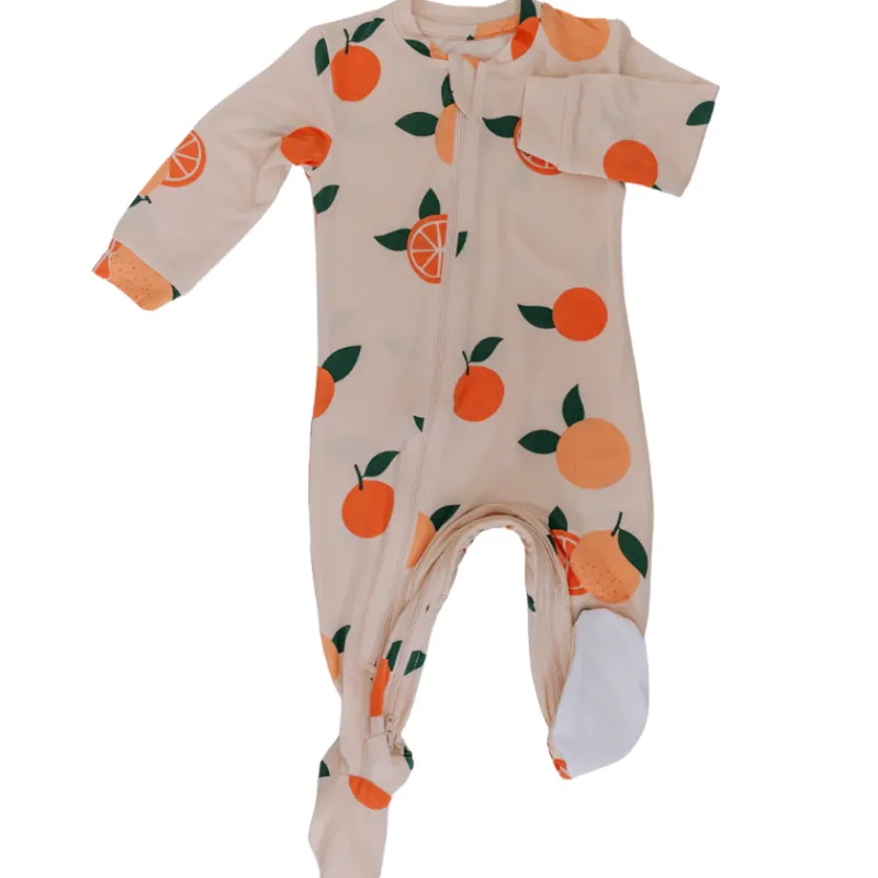 ZippyJamz Premium Bamboo Footed Sleepers