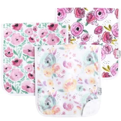 Copper Pearl Premium Burp Cloths - 3 Pack