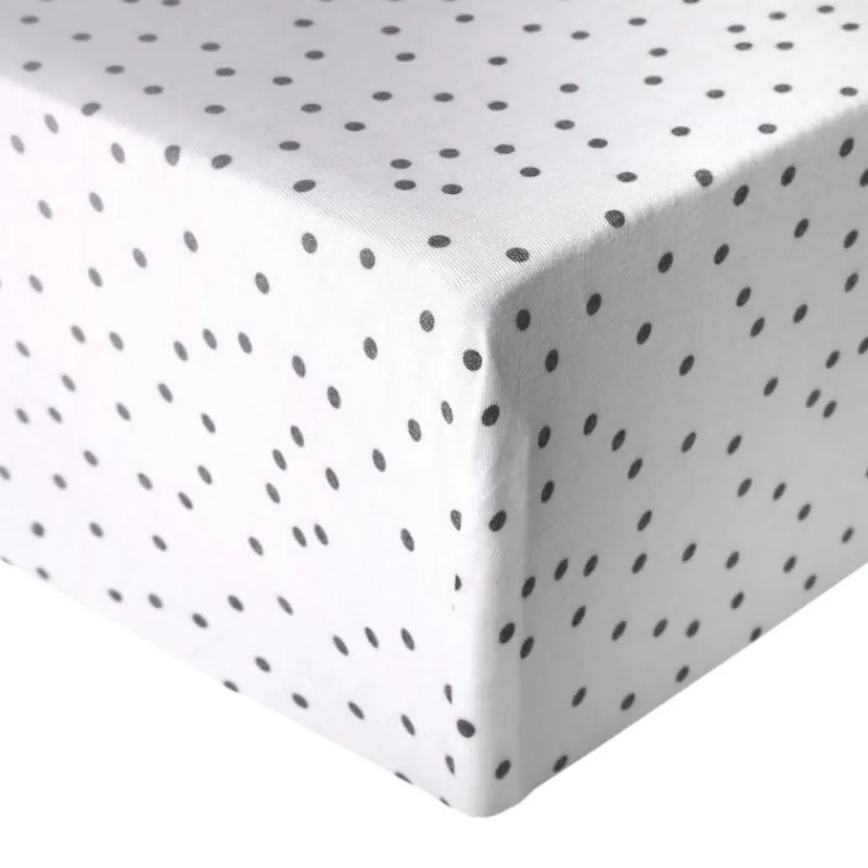 Copper Pearl Premium Knit Fitted Crib Sheets
