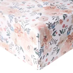 Copper Pearl Premium Knit Fitted Crib Sheets
