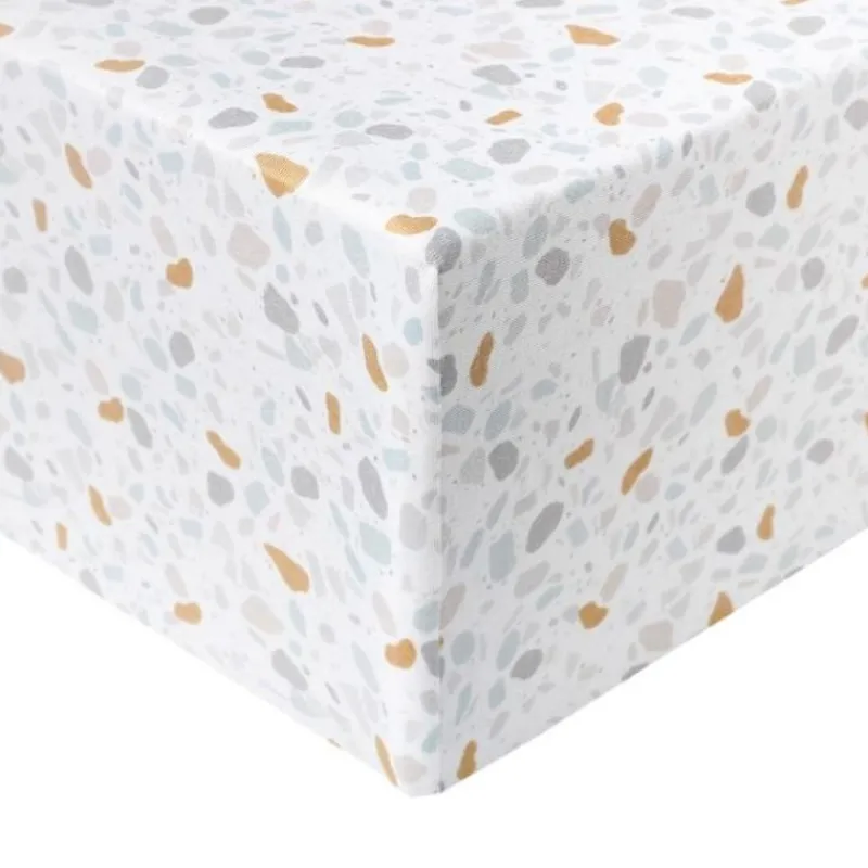 Copper Pearl Premium Knit Fitted Crib Sheets