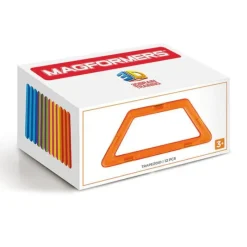 Magformers Rainbow Magnetic Shapes - 12 Pieces
