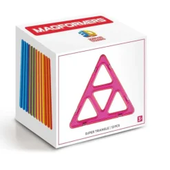Magformers Rainbow Magnetic Shapes - 12 Pieces
