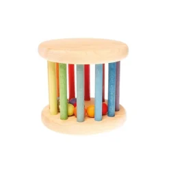 Grimm's Rainbow Rolling Wheel with Bell