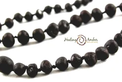 Healing Amber Raw Baltic Amber Teething Necklace - 11 inch