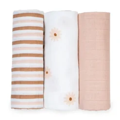 Lulujo Receiving Blanket- 3 Pack