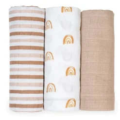 Lulujo Receiving Blanket- 3 Pack