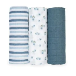 Lulujo Receiving Blanket- 3 Pack