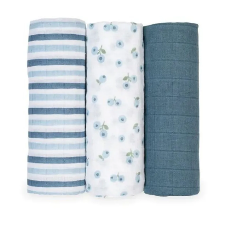Lulujo Receiving Blanket- 3 Pack