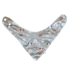 La Petite Ourse Reversible Drool Bib