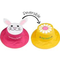 FlapJackKids Reversible Patterned Sun Hat