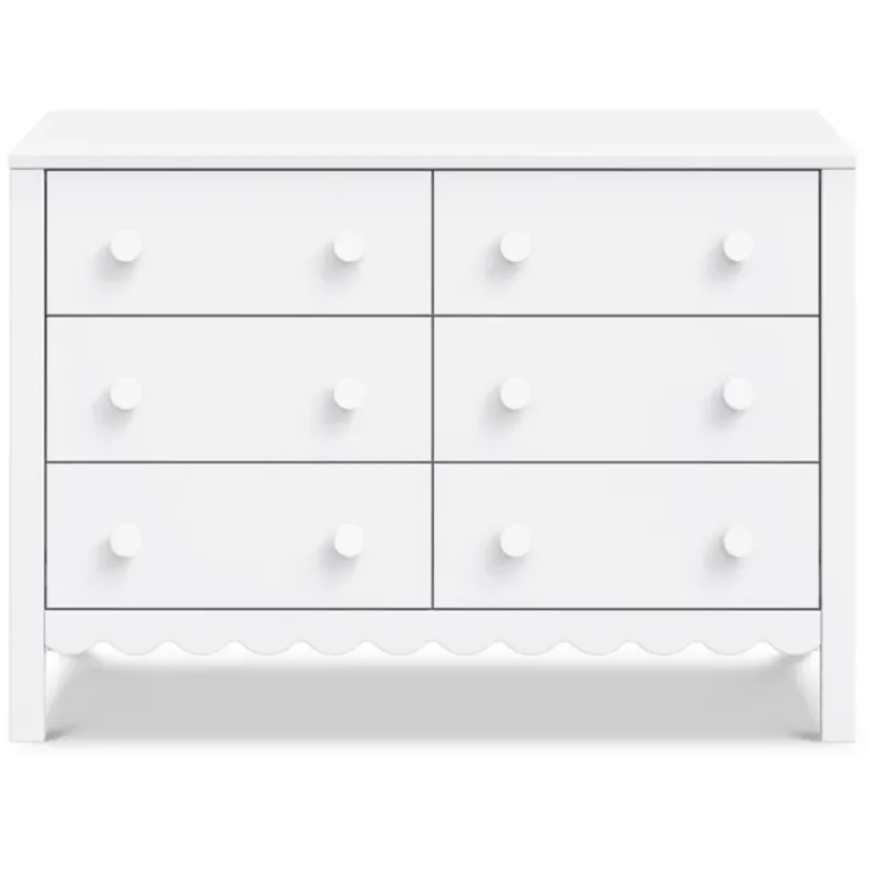 DaVinci Sammy Scallop 6-Drawer Dresser