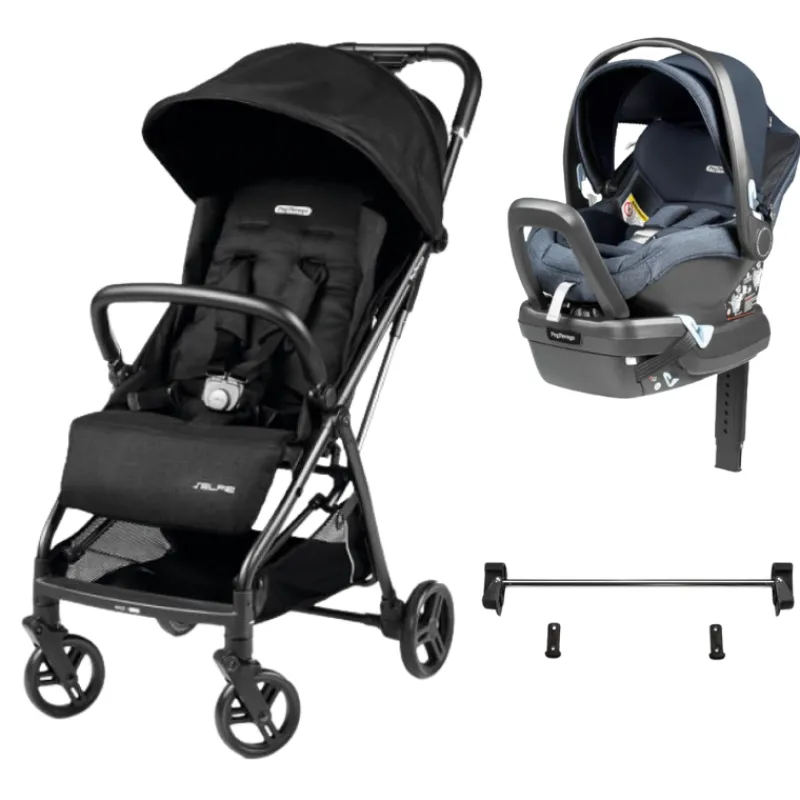 Peg Perego Selfie Stroller + 4-35 Infant Seat Travel System