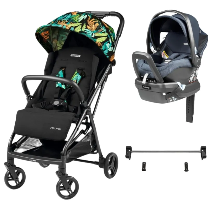Peg Perego Selfie Stroller + 4-35 Infant Seat Travel System