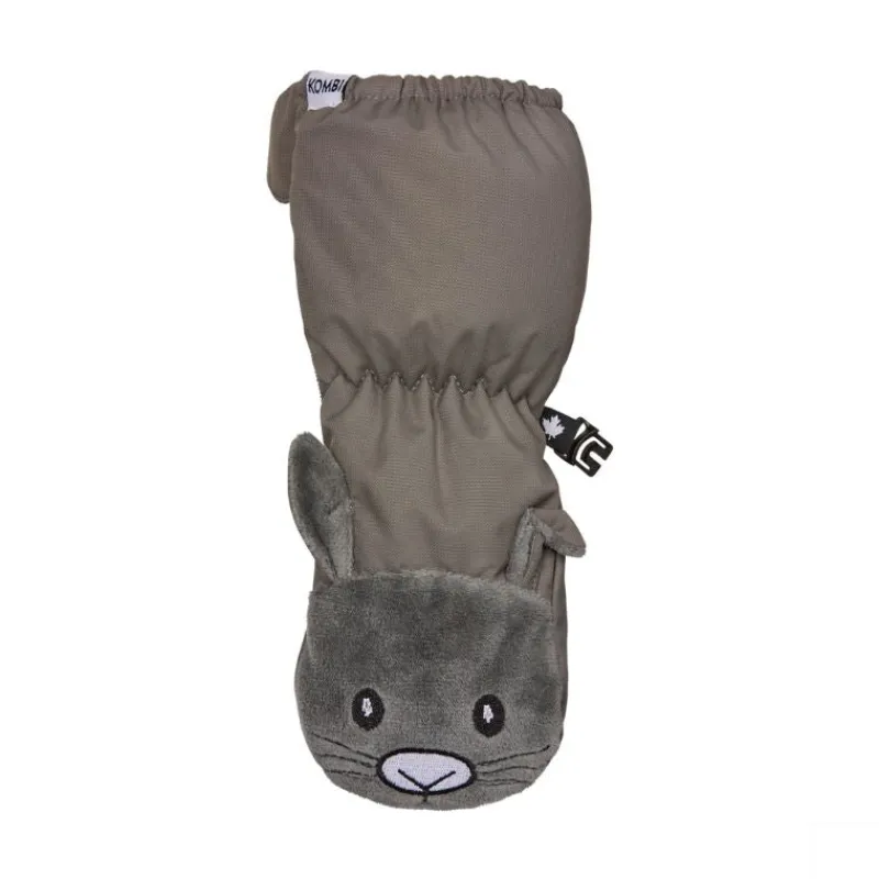 Kombi Sherpa Animal Full-Zipped Mittens - Infants