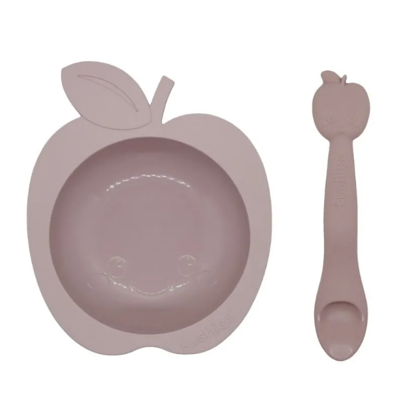 Kushies Silibowl and Spoon Set