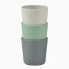 Beaba Silicone Anti-Slip Cup Set - 3 Pack