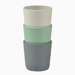 Beaba Silicone Anti-Slip Cup Set - 3 Pack