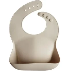 Mushie Silicone Baby Bib