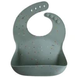Mushie Silicone Baby Bib