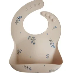 Mushie Silicone Baby Bib