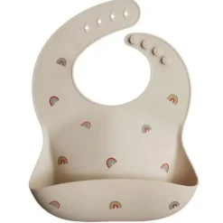 Mushie Silicone Baby Bib