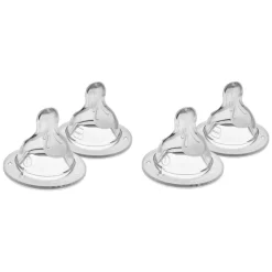 MAM Silicone Bottle Nipples - 4 Pack