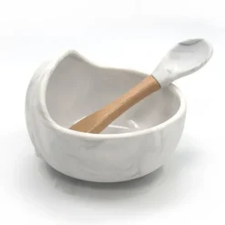 Glitter and Spice Silicone Bowl + Spoon Set
