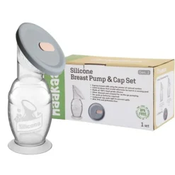 Haakaa Silicone Breast Pump With Cap - 100ml