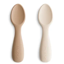 Mushie Silicone Toddler Starter Spoons 2-Pack