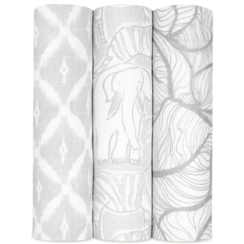 Aden & Anais Silky Soft Swaddles - 3 pack