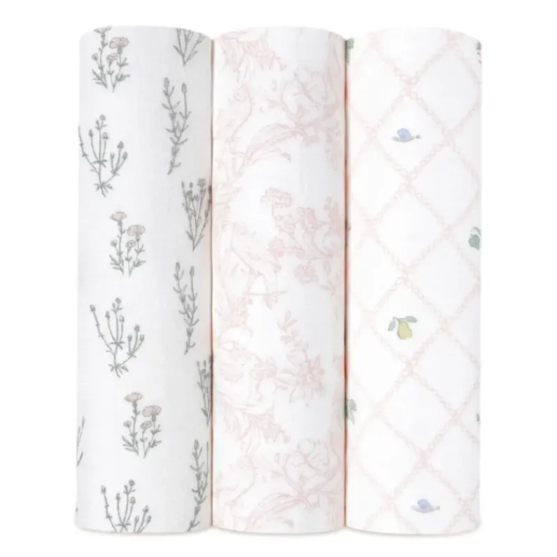 Aden & Anais Silky Soft Swaddles - 3 pack