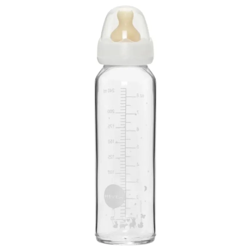 Hevea Single Pack 8oz Glass Bottle