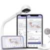 Hubble Connected SkyVision AI Pro Baby Monitor with Adjustable Crib Mount