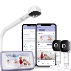 Hubble Connected SkyVision AI Pro Twin Baby Monitor