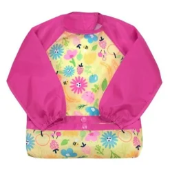 Green Sprouts Snap + Go Easy-Wear Long Sleeve Bibs