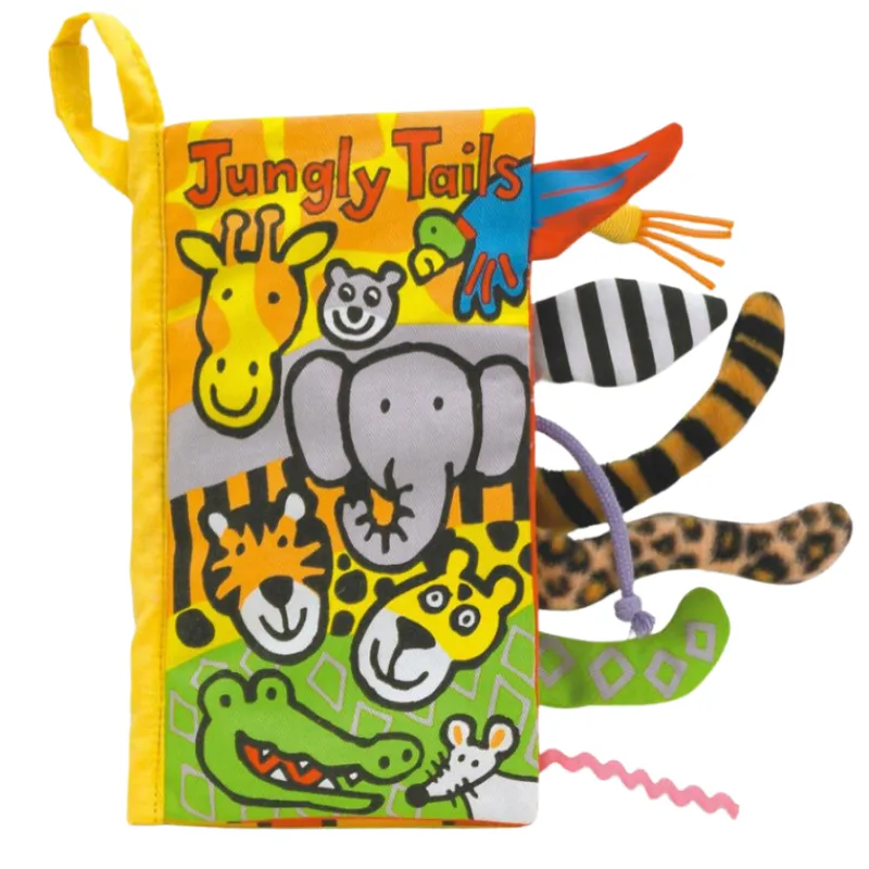 Jellycat Soft Animal Tails Activity Books