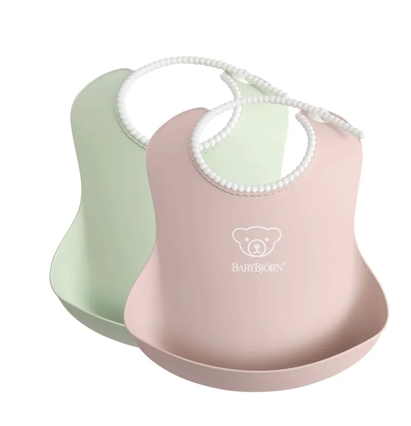 BabyBjorn Soft Bib - 2 Pack