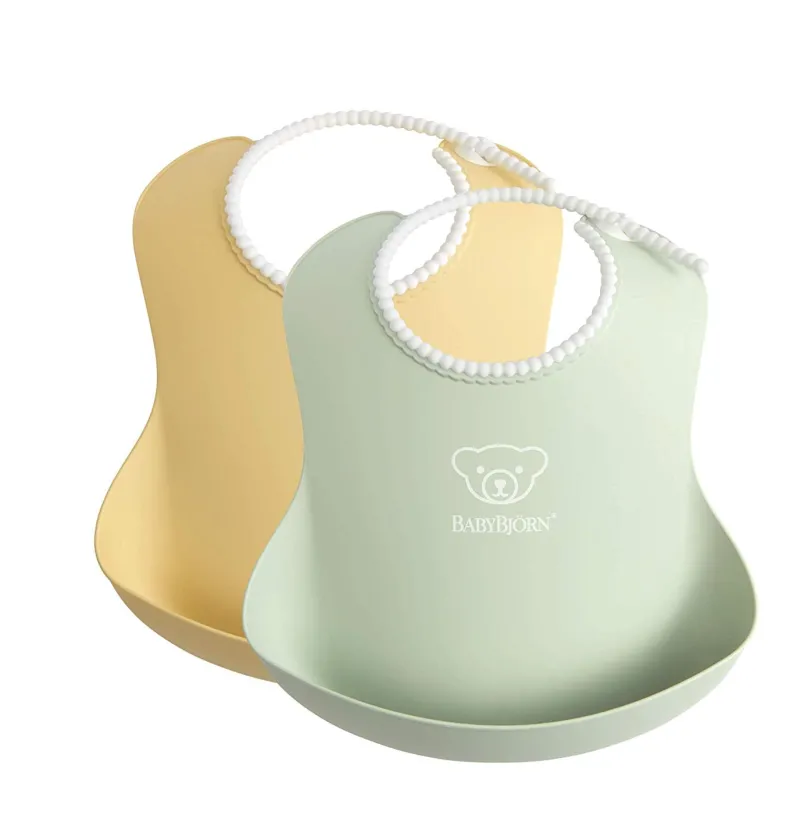 BabyBjorn Soft Bib - 2 Pack