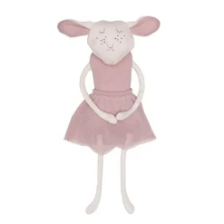 Wooly Organic Soft Toy Sheep - Pink Tutu