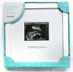 Pearhead Sonogram Frame - White