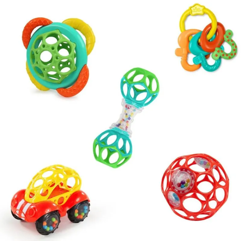 Bright Starts Soothers & Shakers 5 Piece Gift Set